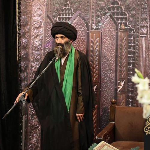 گزارش تصویری حضور استاد موسوی مطلق در تشیع جنازه پدر حاج سیّدمجید بنی فاطمه  