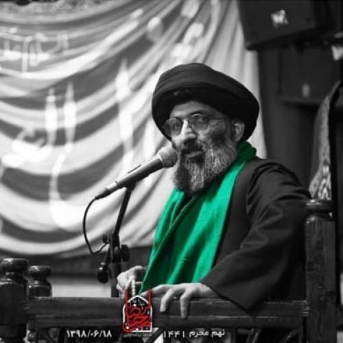 گزارش تصویری سخنرانی استاد موسوی مطلق در روز تاسوعا محرم ۹۸ - بقعه شیخ طرشتی  