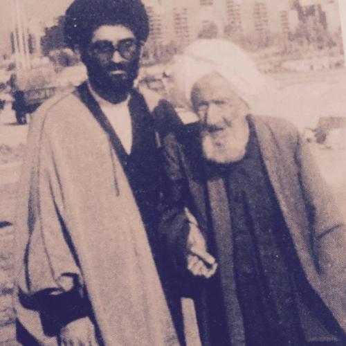 تصاویر ملاقات استاد سیّدعباس موسوی مطلق با آیت الله محمدتقی بهلول  