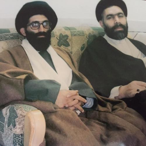 تصاویر ملاقات حجت الاسلام موسوی مطلق با حجت الاسلام میرشفیعی  