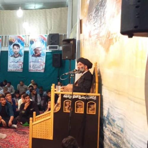 گزارش تصویری سخنرانی استاد موسوی مطلق در سالگرد تخریب بقیع-شاهرود