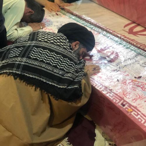 گزارش تصويرى از حضور استاد موسوی مطلق در يادمان هاي دفاع مقدس- بخش اول