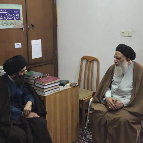 تصاویر ملاقات با عالم عامل حضرت آيت الله سيدطيب موسوى