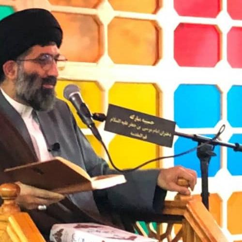 گزارش تصویری از روضه ماهیانه در حسینیه دختران موسی بن جعفر (ع) قم