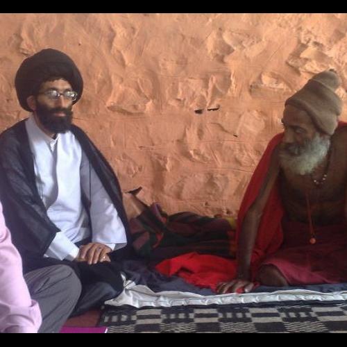 ملاقات استاد سیّدعباس موسوی مطلق با یک مرتاض اهل باطل در کشمیر هند