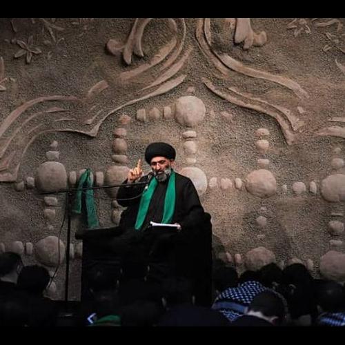گزارش تصویری از سخنرانی حجت الاسلام موسوی مطلق در هیئت ریحانه الحسین (ع) - شب شهادت حضرت زهرا(س)