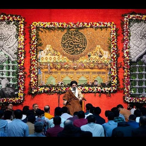 گزارش تصویری از سخنرانی استاد موسوی مطلق در جشن ولادت سرداران کربلا - ریحانة‌الحسین(سلام‌الله‌علیها)
