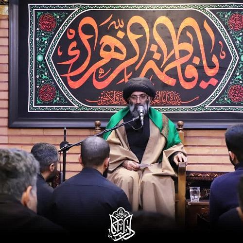 گزارش تصویری از سخنرانی حجت الاسلام موسوی مطلق در شهادت حضرت زهرا(س) - ۱۴۰۱