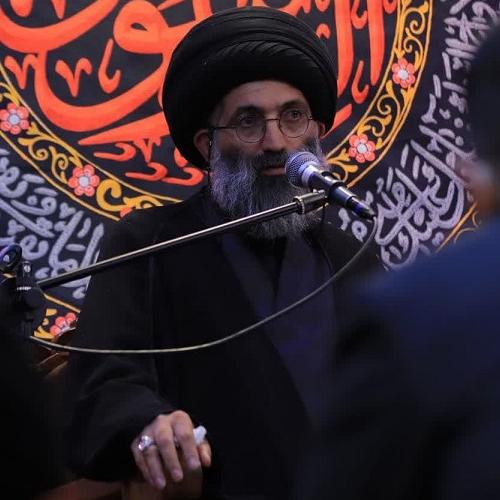 گزارش تصویری از سخنرانی استاد سیّدعباس موسوی مطلق در روز هفتم محرم ۱۴۰۲