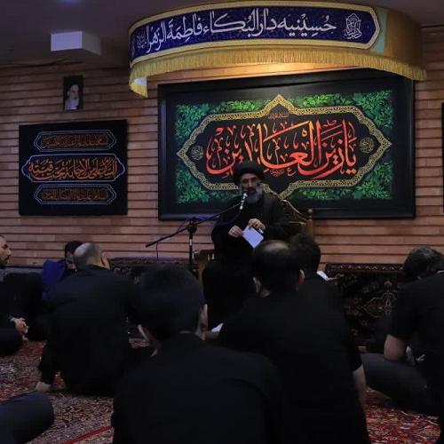  گزارش تصویری از سخنرانی حجت‌الاسلام موسوی مطلق در روز شهادت امام سجاد علیه السلام