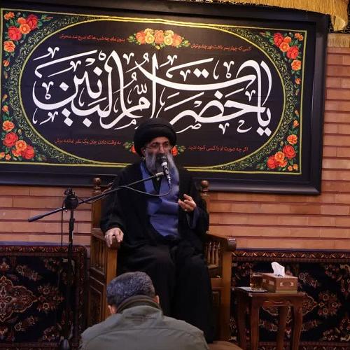گزارش تصویری از سخنرانی حجت الاسلام موسوی مطلق در روز وفات حضرت ام البنین(س) - دارالبکاء فاطمه الزهرا(س)