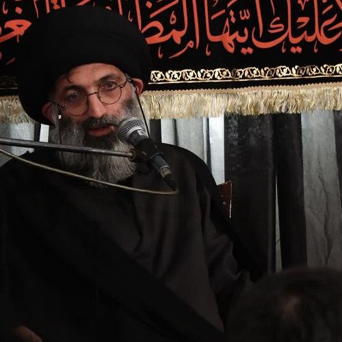 گزارش تصویری از جلسه سخنرانی حجت الاسلام موسوی مطلق  در فاطمیه دوم ۱۴۰۲ _ ظهر سوم