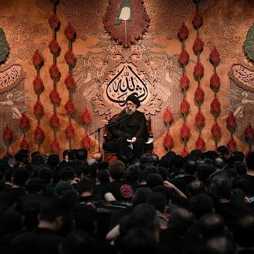 گزارش تصویری از سخنرانی حجت الاسلام سیّدعباس موسوی مطلق در شب تاسوعای حسینی ۱۴۰۳ - ريحانه الحسين(س)
