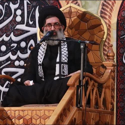  گزارش تصویری سخنرانی حجت‌الاسلام موسوی مطلق در پیاده روی اربعین ۱۴۰۳ _ حرم حضرت حر (ع) شب سوم