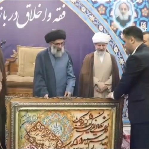 ویدئو کوتاه از مراسم تمجید از حجت الاسلام موسوی مطلق بمناسبت روز معلم