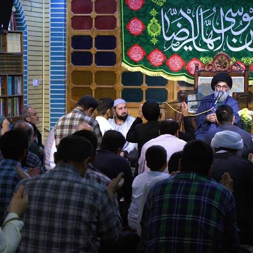 گزارش تصویری از جلسه روضه ماهیانه در حسینیه دختران موسی بن جعفر (ع) - قم
