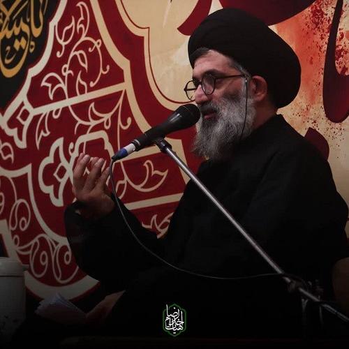 گزارش تصویری از سخنرانی حجت‌ الاسلام سیدعباس موسوی مطلق در شب سیزدهم محرم ۱۴۰۴ _ قزوین