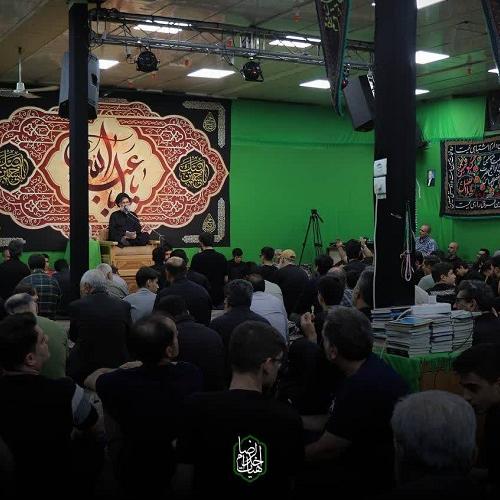 گزارش تصویری از سخنرانی حجت‌ الاسلام سیدعباس موسوی مطلق در شب شانزدهم محرم ۱۴۰۴ _ قزوین