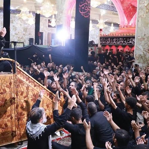 گزارش تصویری سخنرانی حجت‌الاسلام موسوی مطلق در پیاده روی اربعین ۱۴۰۴ _ حرم حضرت حر (ع) شب دوم