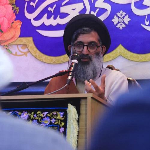 گزارش تصویری از سخنرانی استاد موسوی مطلق در جشن شام ولادت امام حسن عسکری علیه السلام