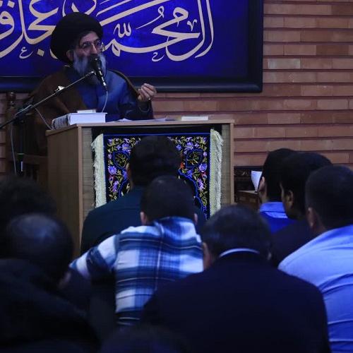 گزارش تصویری از درس اخلاق حجت الاسلام سیّدعباس موسوی مطلق - ۸ دی ۱۴۰۴