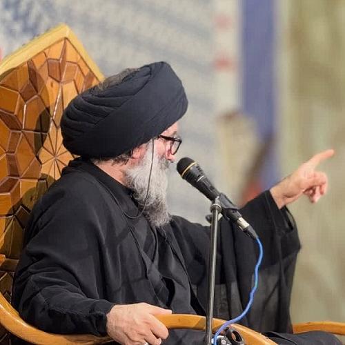 گزارش تصویری سخنرانی حجت‌الاسلام موسوی مطلق در پیاده روی اربعین ۱۴۰۵ _ حرم حضرت حر (ع) شب سوم